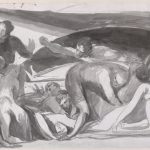 John Howard Visiting a Lazaretto (recto); Titania and Her Fairies (verso)