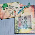 Alice in Wonderland Secret Shaker Card inside