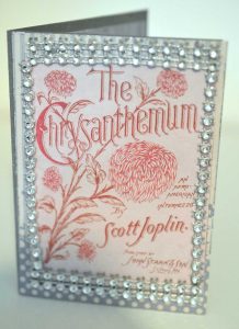 The Chrysanthemum Pop-up ATC Card Front
