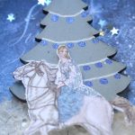 MDF Christmas Tree with Stamperia Princess