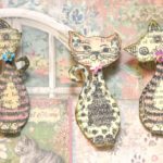 Cat altered paper clips