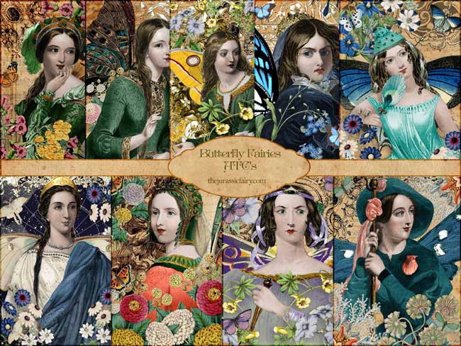 Shakespeare Ladies ATC Cards