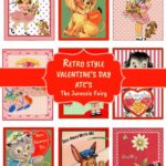 Retro Valentine ATC Cards