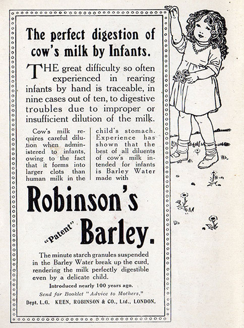 Robinson's Barley advert