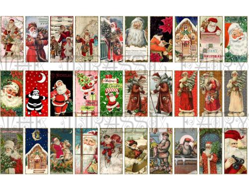 Father Christmas Dominoes